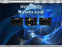 Tablet Screenshot of maintz.com